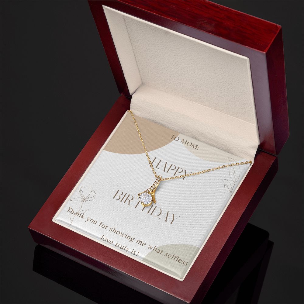 Happy Birthday Mom Jewelry Gifts for Mom Necklace Birthday Gifts