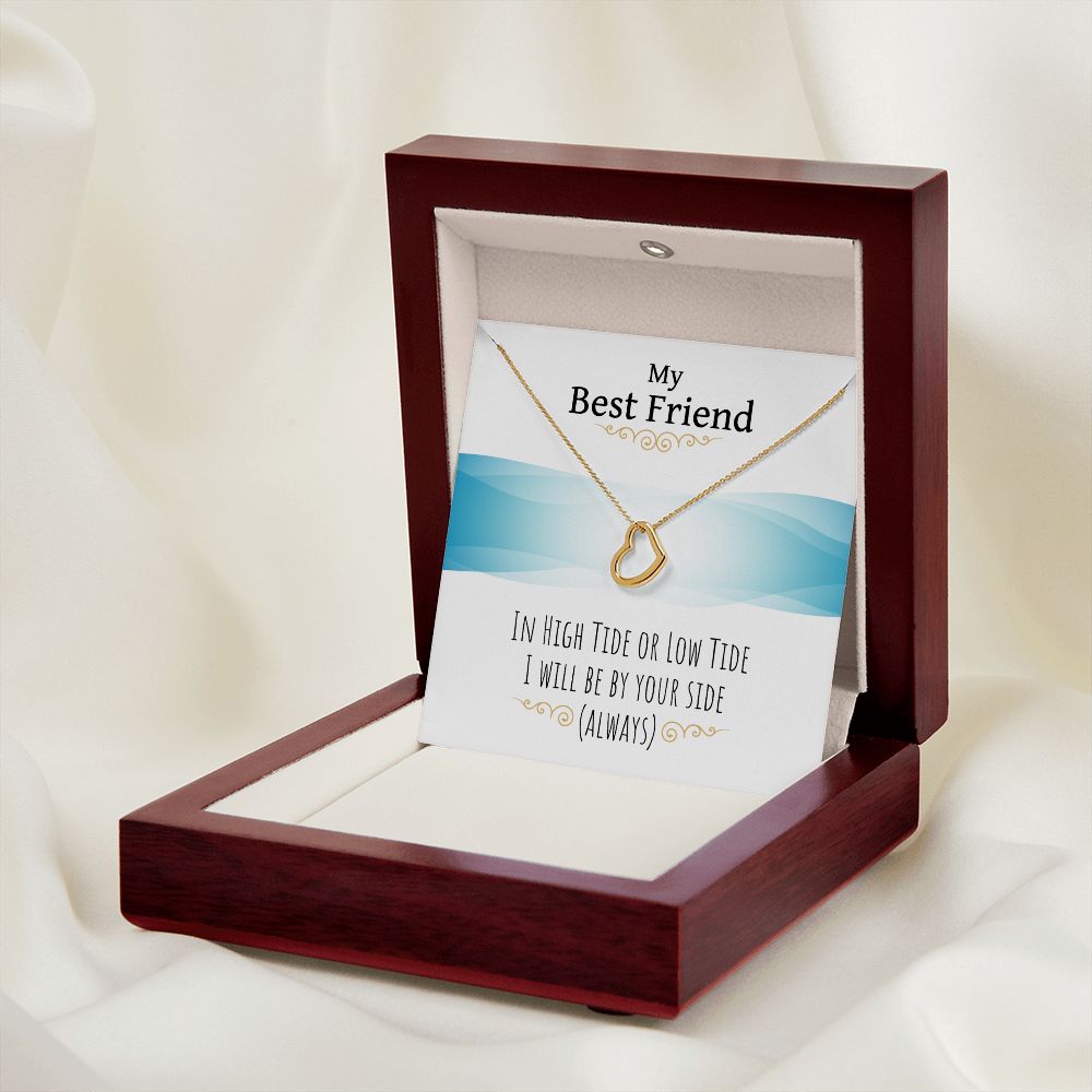 Mejor amigo collar regalo de cumpleaños Friendaversary regalo regalo de Navidad