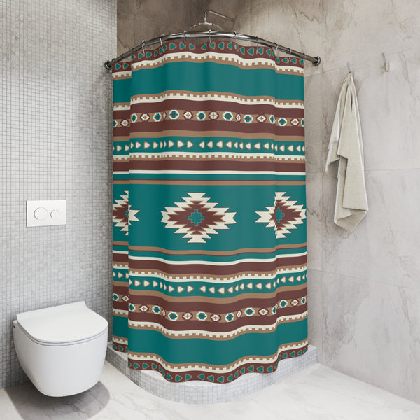 Curtain for Shower Southwestern, Midwest, Fabric Shower Curtain, Bathroom Curtains, Home Decor, Bathroom Decor, Home