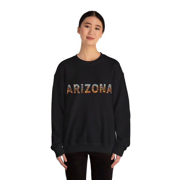 Arizona Sweatshirt, Unisex Crewneck Sweatshirt Arizona State Memorabilia