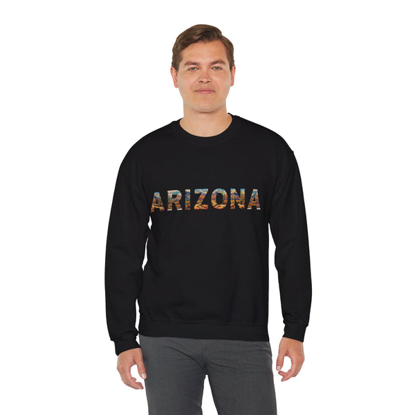 Arizona Sweatshirt, Unisex Crewneck Sweatshirt Arizona State Memorabilia
