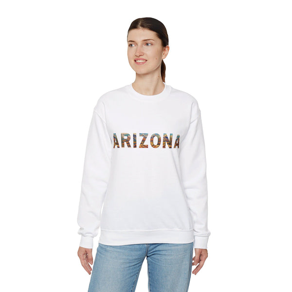 Arizona Sweatshirt, Unisex Crewneck Sweatshirt Arizona State Memorabilia