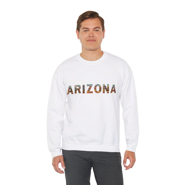 Arizona Sweatshirt, Unisex Crewneck Sweatshirt Arizona State Memorabilia