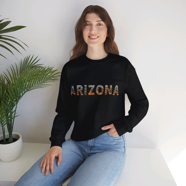Arizona Sweatshirt, Unisex Crewneck Sweatshirt Arizona State Memorabilia