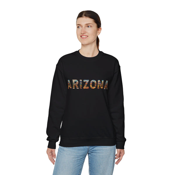 Arizona Sweatshirt, Unisex Crewneck Sweatshirt Arizona State Memorabilia
