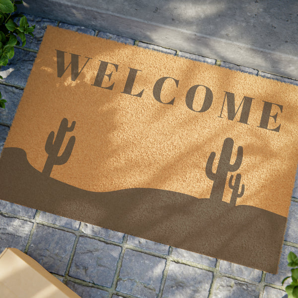 Heavy Dute Door Mat, Desert Trail Welcome Mat