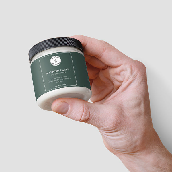 Recovery Cream with Essential Oils, Intense Skin Hydration