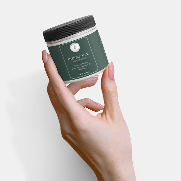 Recovery Cream with Essential Oils, Intense Skin Hydration