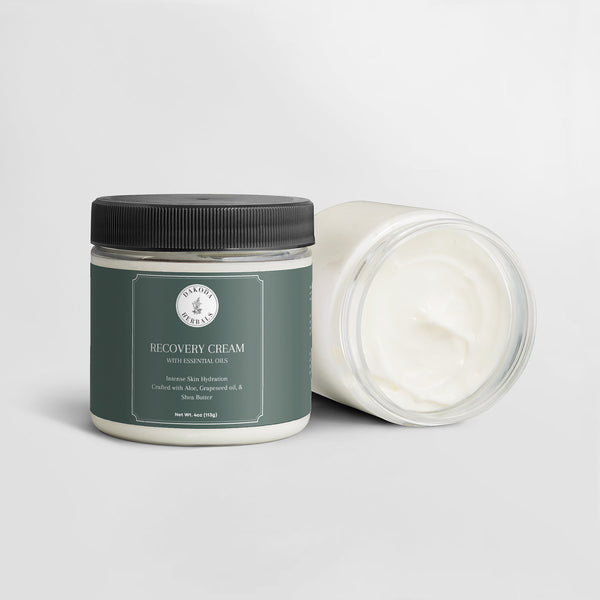 Recovery Cream with Essential Oils, Intense Skin Hydration
