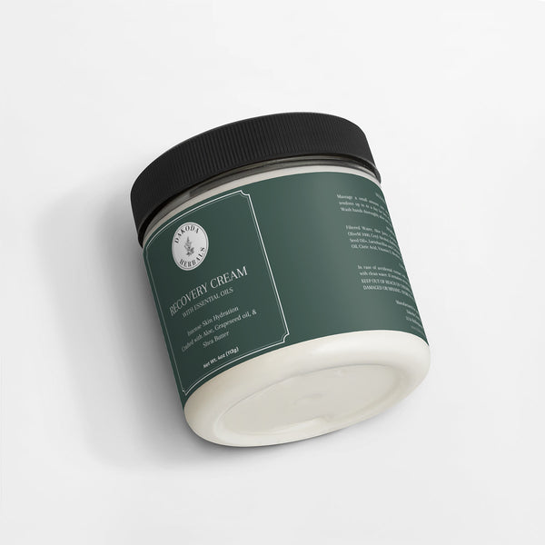 Recovery Cream with Essential Oils, Intense Skin Hydration