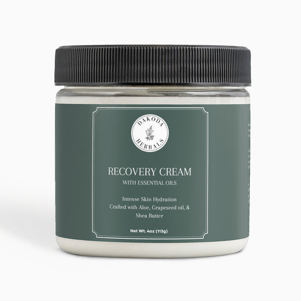 Recovery Cream with Essential Oils, Intense Skin Hydration