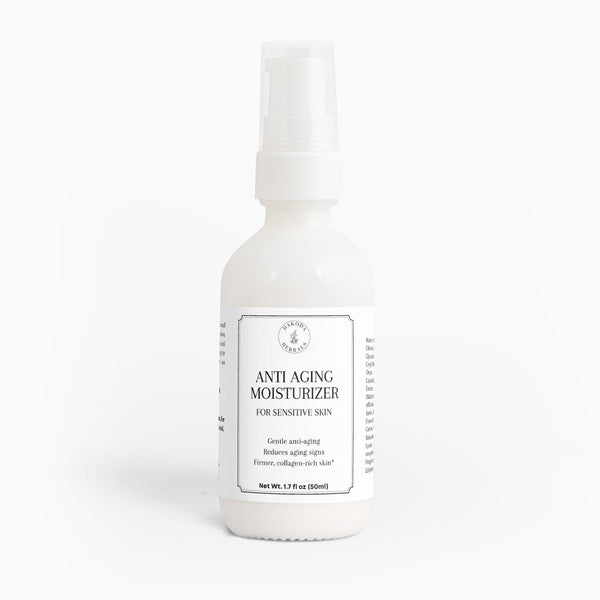 Anti-Aging Moisturizer for Sensitive Skin - Boosts Collagen, Supports Skin Renewal, Locks in Hydration, Gentle Hydrating Face Cream