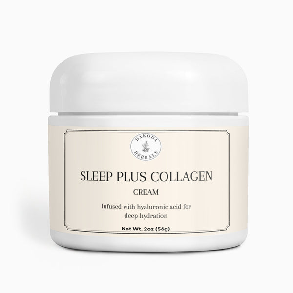 Sleep Plus Collagen Cream - Nighttime Moisturizer for Rest, Hydration & Anti-Aging | Wake Up to Glowing Skin