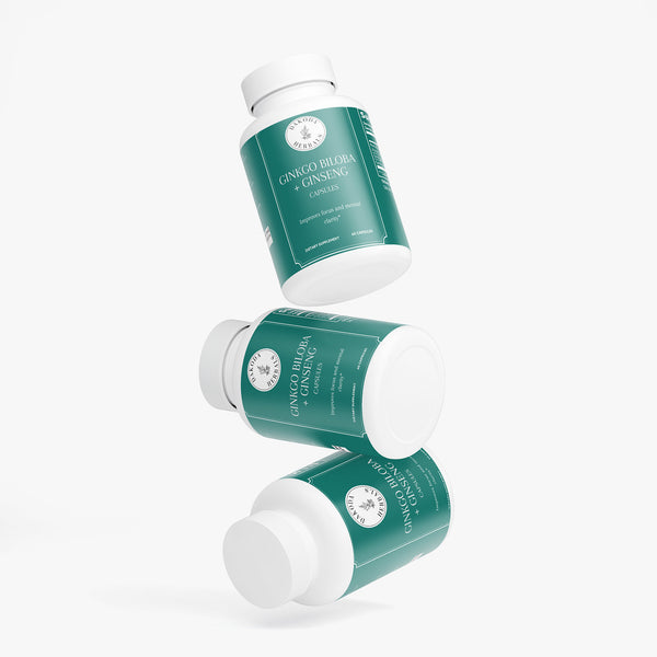Ginkgo Biloba + Ginseng Capsules