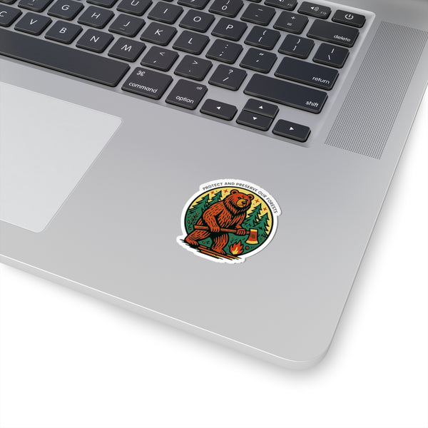 Protect and Preserve Our Forests Vinyl Kiss-Cut Sticker