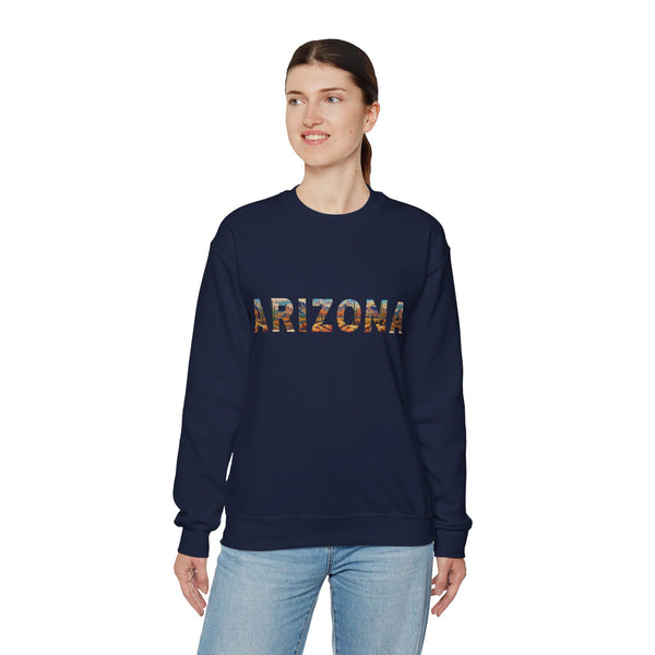 Arizona Sweatshirt, Unisex Crewneck Sweatshirt Arizona State Memorabilia