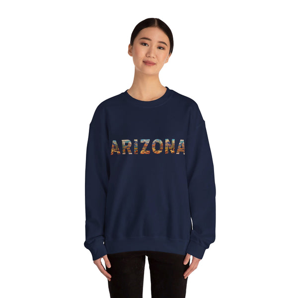 Arizona Sweatshirt, Unisex Crewneck Sweatshirt Arizona State Memorabilia