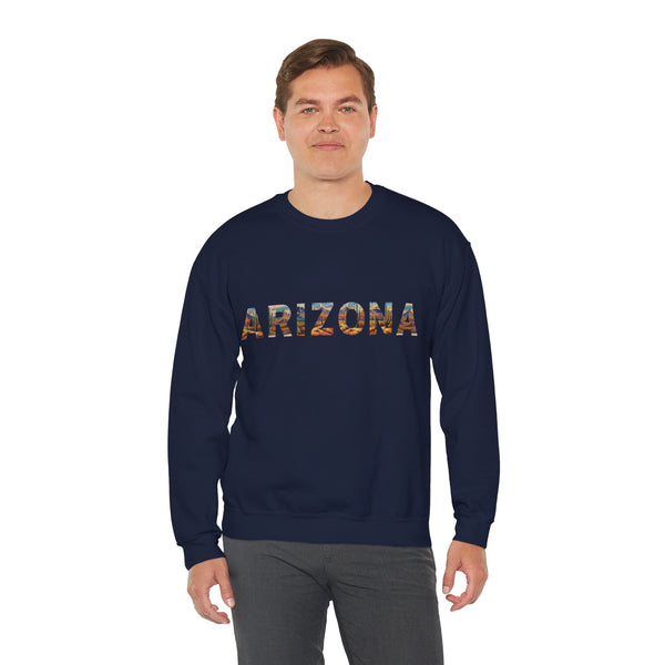 Arizona Sweatshirt, Unisex Crewneck Sweatshirt Arizona State Memorabilia