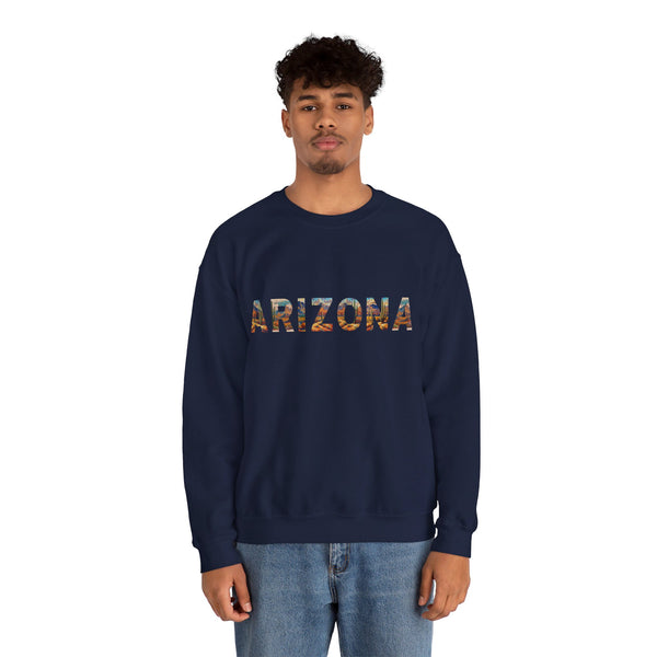 Arizona Sweatshirt, Unisex Crewneck Sweatshirt Arizona State Memorabilia