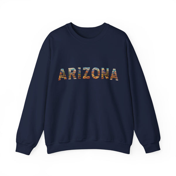 Arizona Sweatshirt, Unisex Crewneck Sweatshirt Arizona State Memorabilia