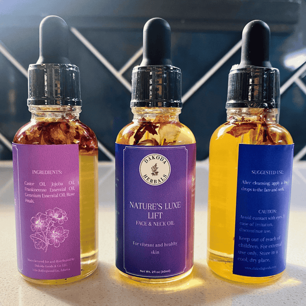 Nature’s Luxe Lift – Botanical Face & Neck Serum