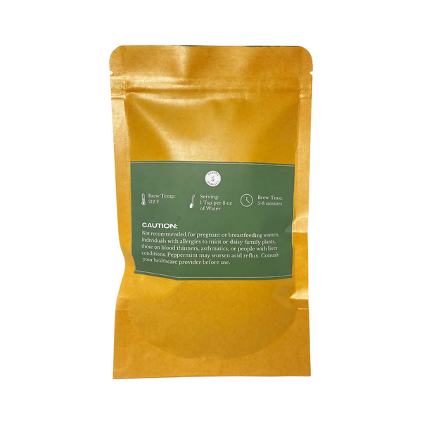 Mezcla de té de hierbas Breathe Easy: hojas sueltas, apoyo para una función respiratoria clara y saludable