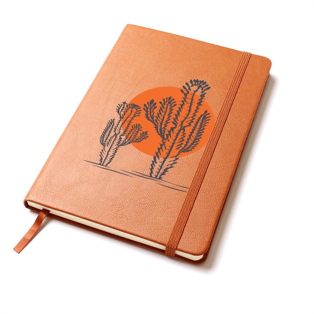 Leather Journal Vegan Leather - Desert Sun
