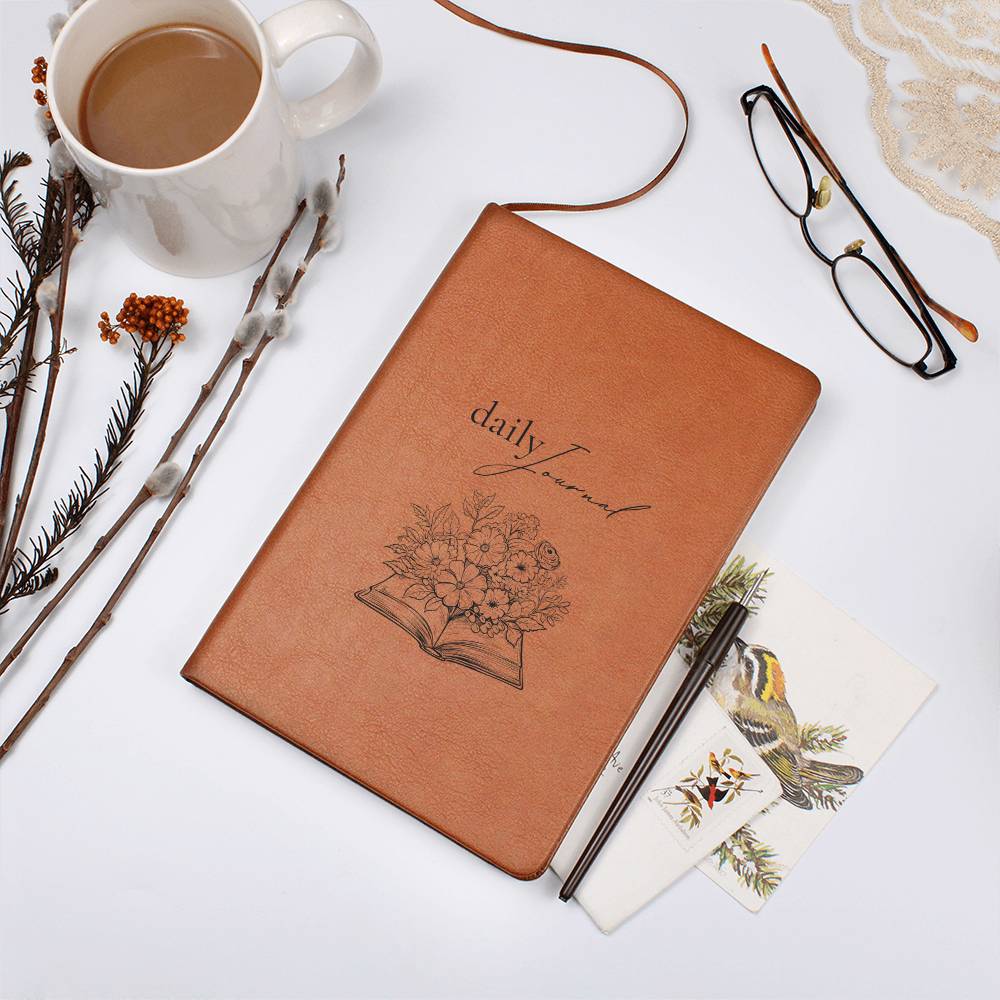 Diario de cuero vegano para escritores, regalo para amantes de los libros 