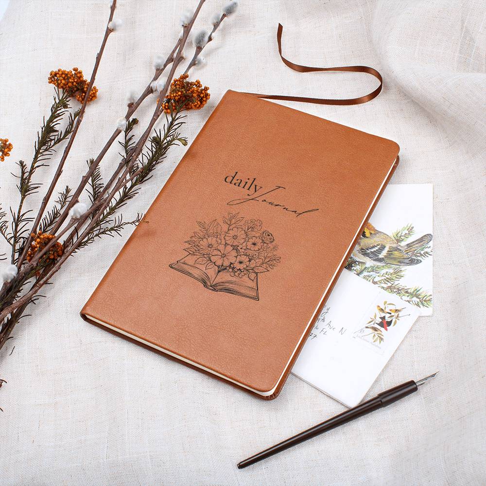 Diario de cuero vegano para escritores, regalo para amantes de los libros 