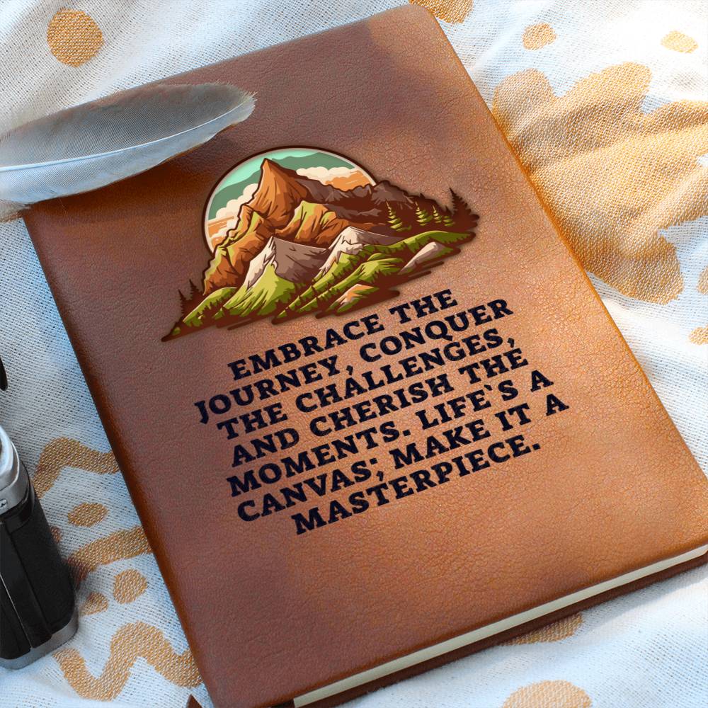 Embrace the Journey Notebook Journal for Self Discovery - Dakoda Goods & Co.