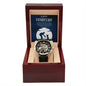Gift for Dad Father's Day Gifts Openwork Watch Personal Message for Dad from Daughter or Son