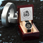 Openwork Watch Gift for Dad, Father's Day Gifts Birthday Gift for Dad from Daughter or Son