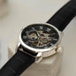 Gift for Dad Father's Day Gifts Openwork Watch Personal Message for Dad from Daughter or Son