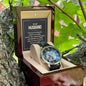 Gifts for Husband from Wife, Openwork Watch Gift from Wife