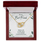 Best Friend Gifts for Friend, Miles Apart We Are Friends Connected by Heart