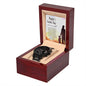 Father's Day Gift for Dad from Son or Daughter, Gift for Father's Day Watch for Dad