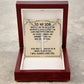 Gifts from Mom to Son Cross Necklace Gift to Son
