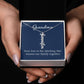 Grandkids Name Necklace Gift for Grandma Gifts Personalized Name