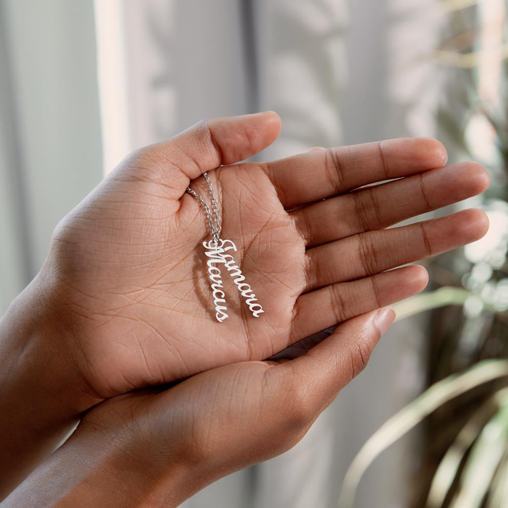 Grandkids Name Necklace Gift for Grandma Gifts Personalized Name