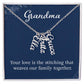 Grandkids Name Necklace Gift for Grandma Gifts Personalized Name