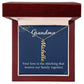 Grandkids Name Necklace Gift for Grandma Gifts Personalized Name