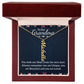 Gifts for Grandma from Grandkids Vertical Name Necklace Personalized