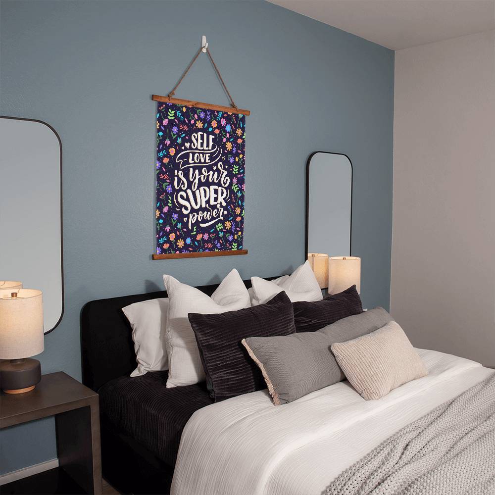 Self Love Affirmation Wall Tapestry