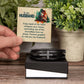 Gift to Husband from Wife Leather Cross Bracelet Gift