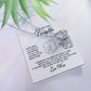 Gifts to Daughter Jewelry Necklace Gift from Mom to Daughter, White or Yellow Gold Finish