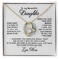 Gifts to Daughter Jewelry Necklace Gift from Mom to Daughter, White or Yellow Gold Finish