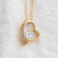 Gifts for Grandma Heart Necklace, Gifts from Grandkids