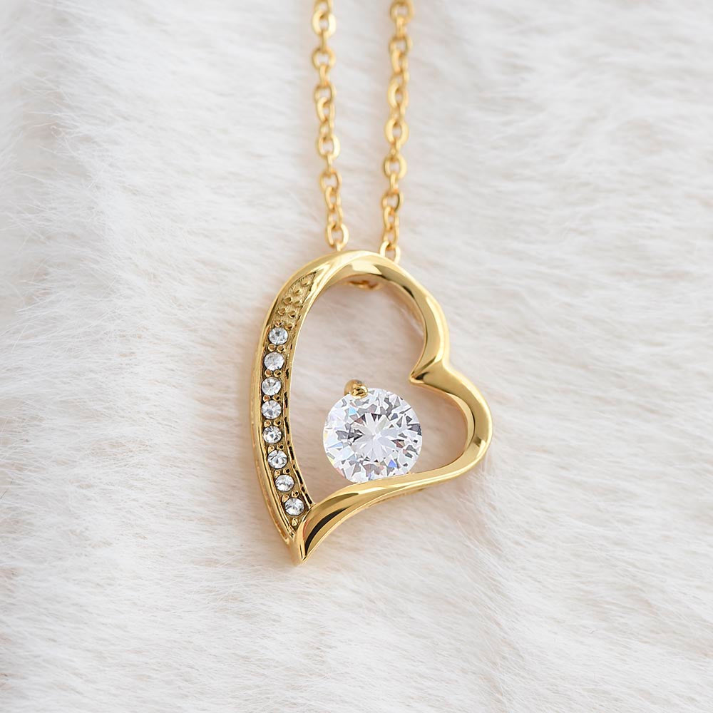 Gifts for Grandma Heart Necklace, Gifts from Grandkids