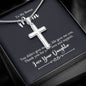 Gift to Mother-in-Law from Daughter Jewelry Cross Necklace