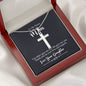 Gift to Mother-in-Law from Daughter Jewelry Cross Necklace